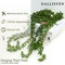 6 Pcs Artificial Succulents Hanging Plants, Fake String of Pearls Greenery Plants,Decoration for Wall, Home,Garden,Indoor and Outdoor